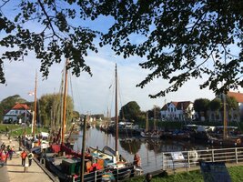 Der Museumshafen an der Harle
