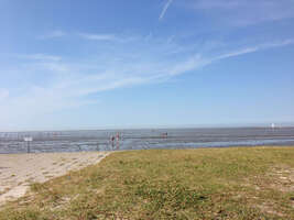 Strand mit Blick auf das Watt